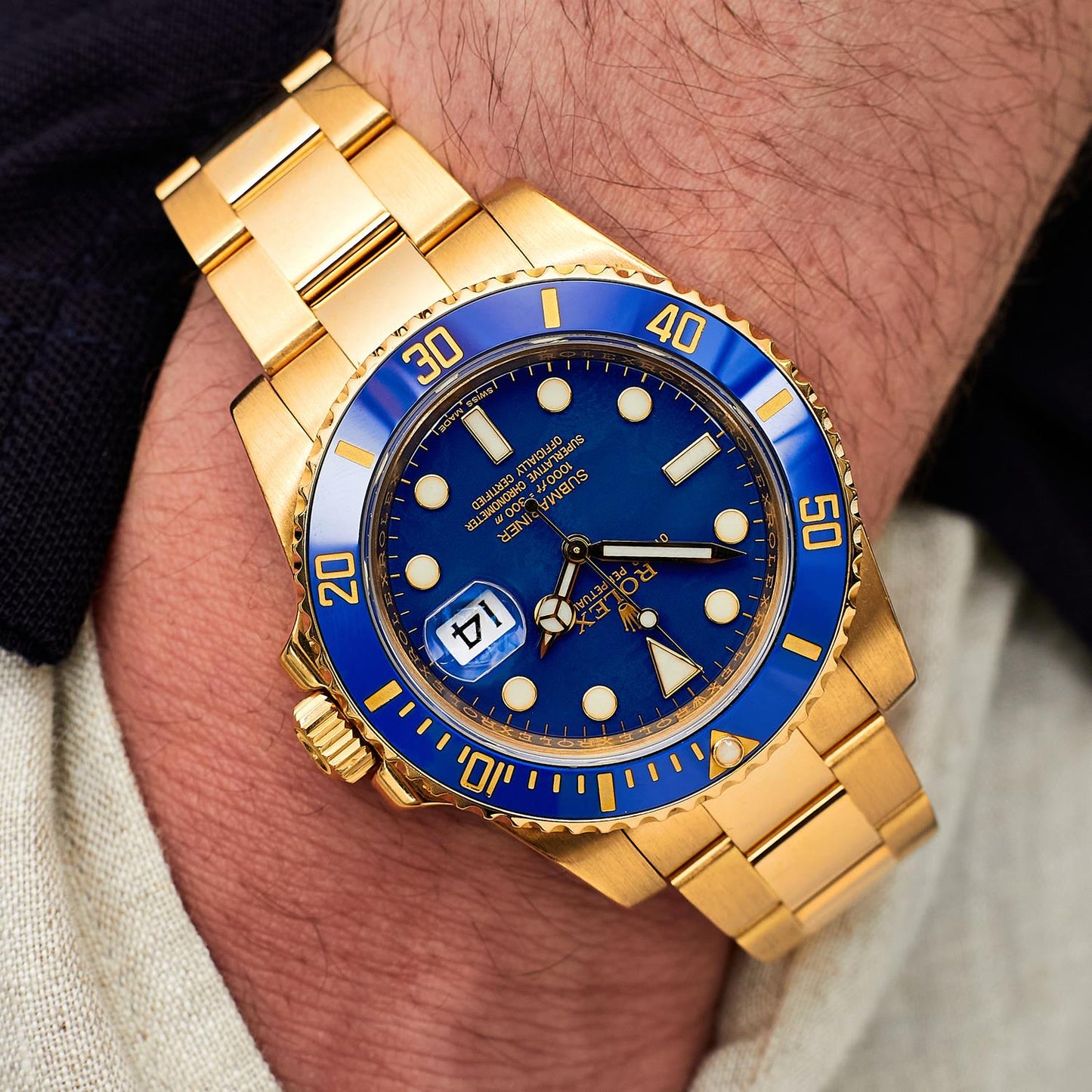 Pre-Owned Rolex Submariner Date 40 116618LB