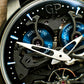 Pre-Owned Girard-Perregaux Neo Bridges Earth To Sky 84000-21-632-BH6A