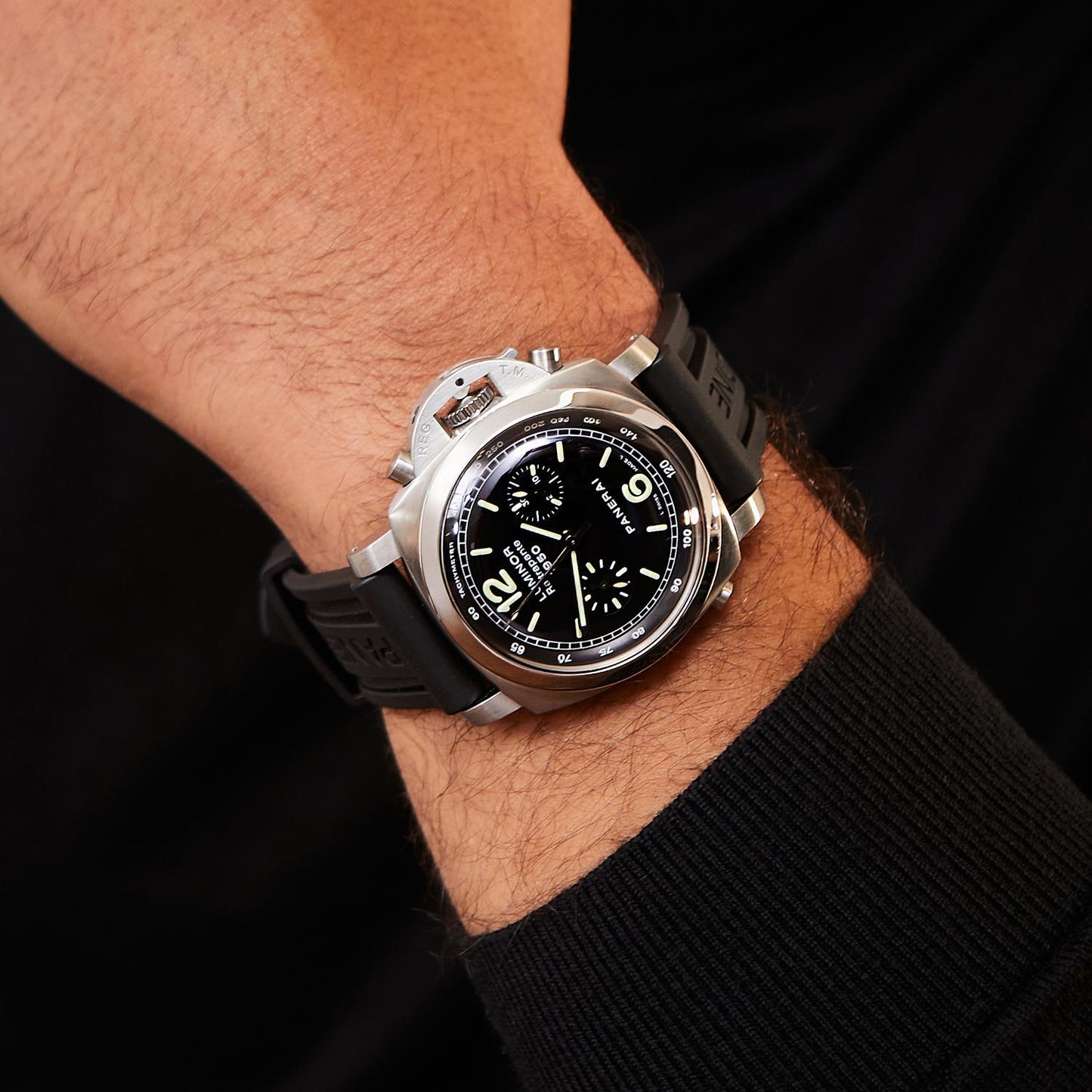 Pre-Owned Panerai Luminor 1950 3 Days Chrono Flyback PAM00213