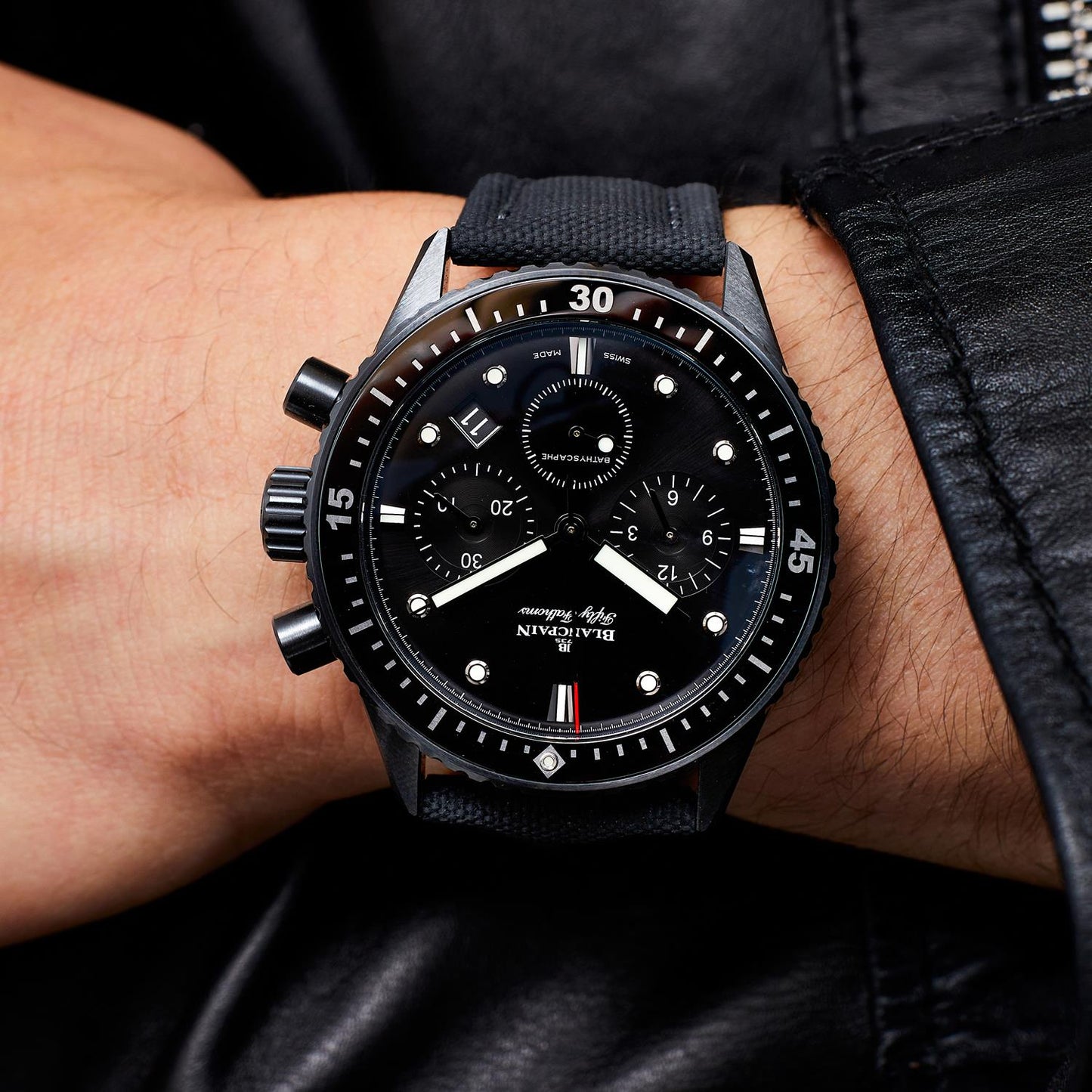 Pre-Owned Blancpain Fifty Fathoms Bathyscaphe 5200-0130-B52A