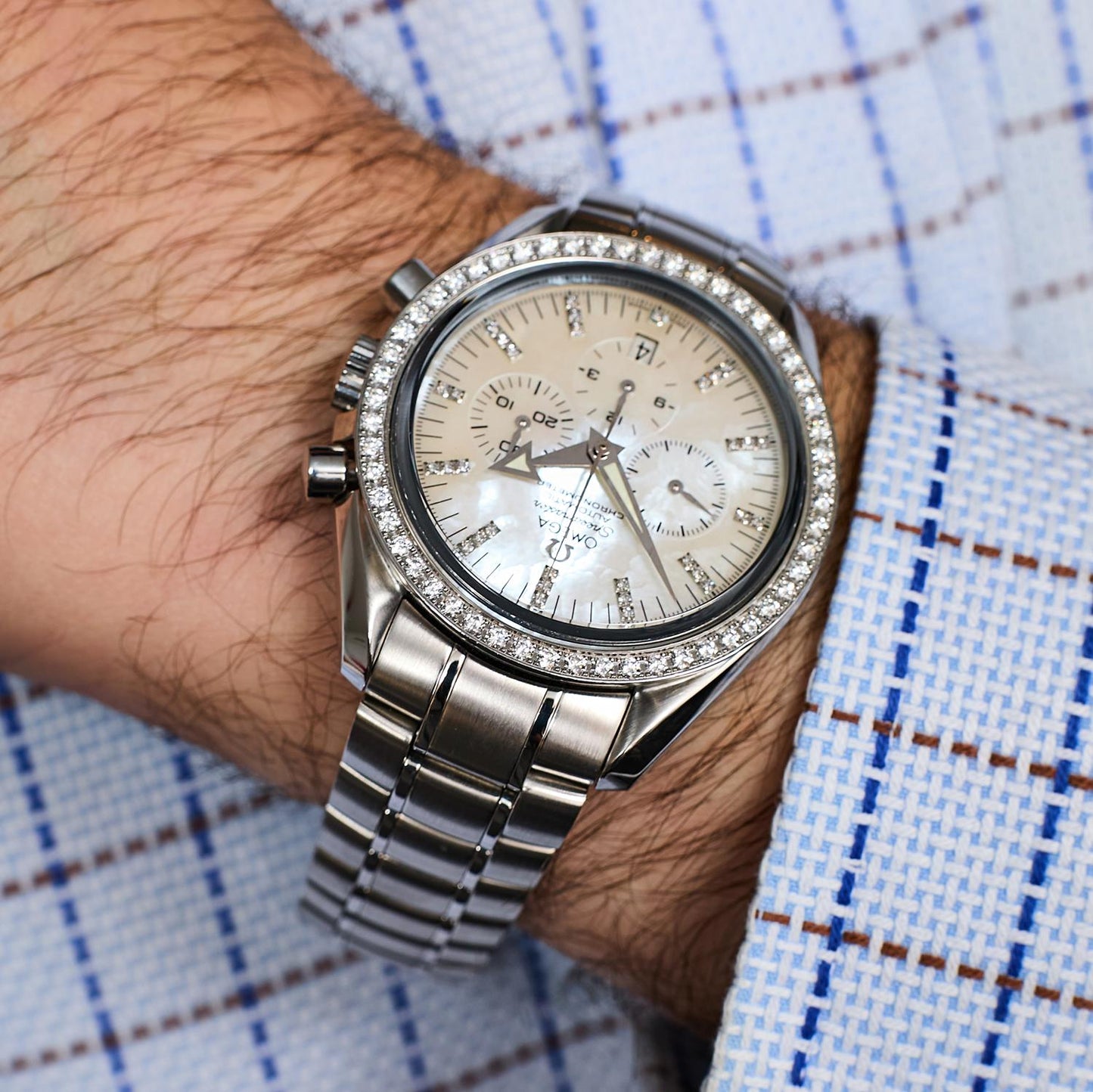 Pre-Owned Omega Speedmaster Broad Arrow 3555.75.00