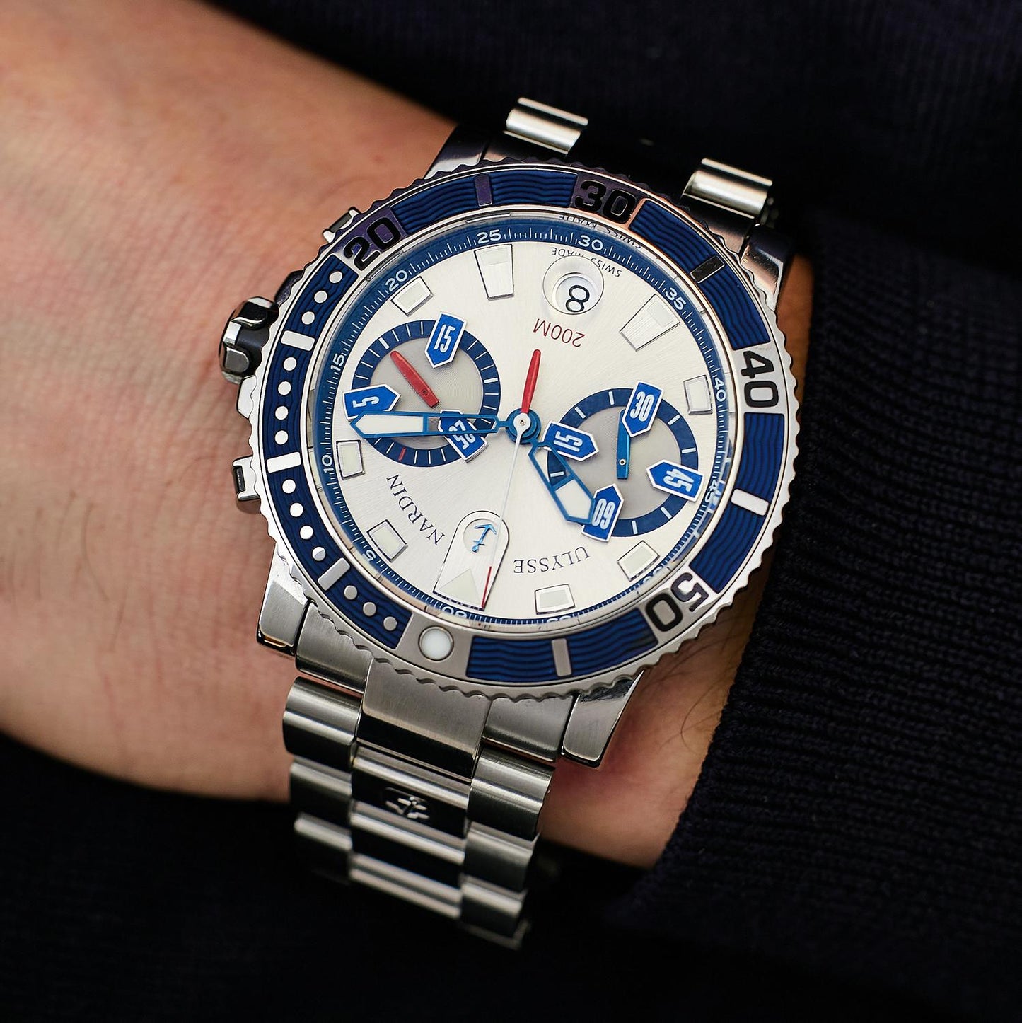 Pre-Owned Ulysse Nardin Maxi Marine Diver 8003-102