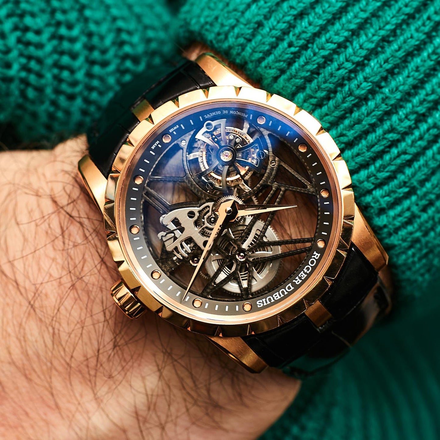 Pre-Owned Roger Dubuis Excalibur Flying Tourbillon 42 RDDBEX0392