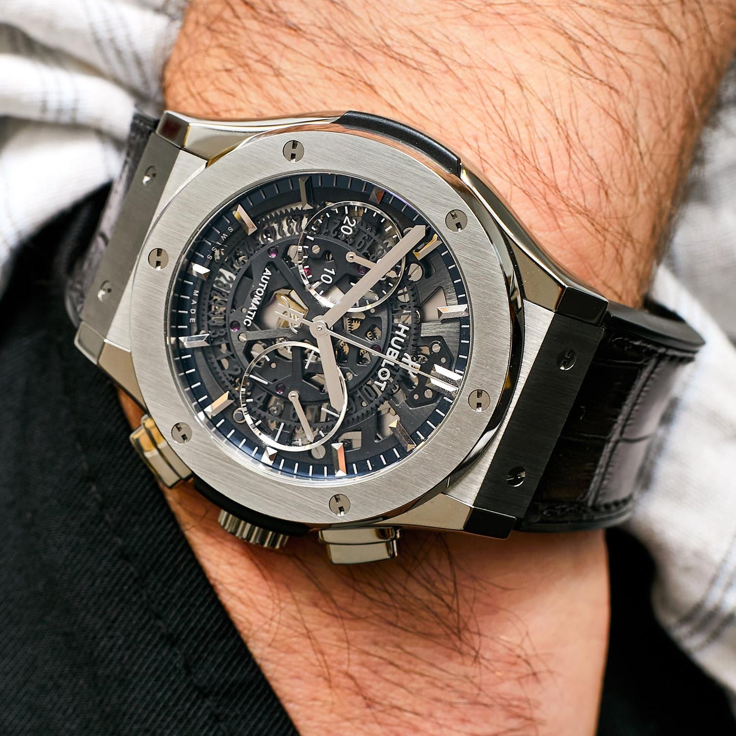 Pre-Owned Hublot Classic Fusion Aerofusion 525.NX.0170.L