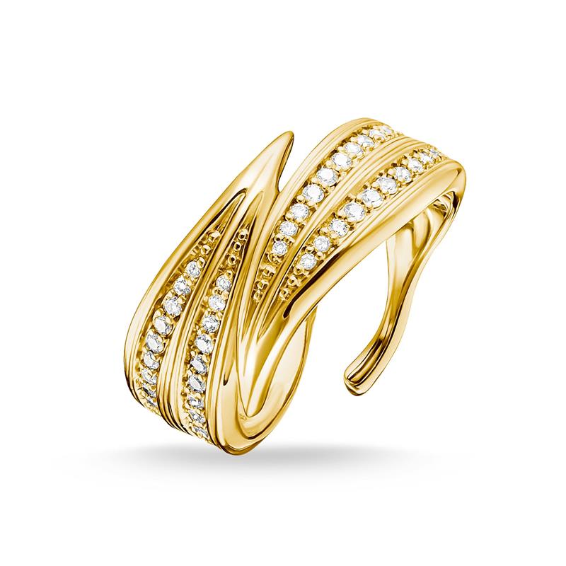 Thomas Sabo Leaves Gold Ring TR2283-414-14