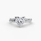 The Twisted Pavé Solitaire