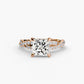 The Twisted Pavé Solitaire