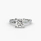 The Twisted Pavé Solitaire
