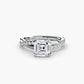 The Emerald Twist Pavé Ring