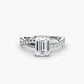 The Emerald Twist Pavé Ring