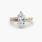 The Emerald Twist Pavé Ring