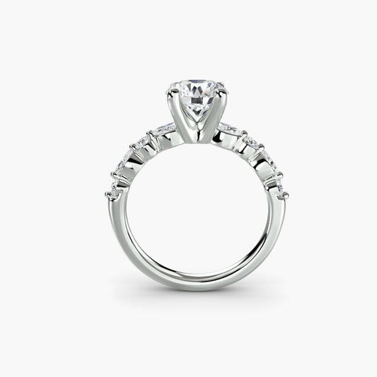 Solitaire with Eternity Pavé 2