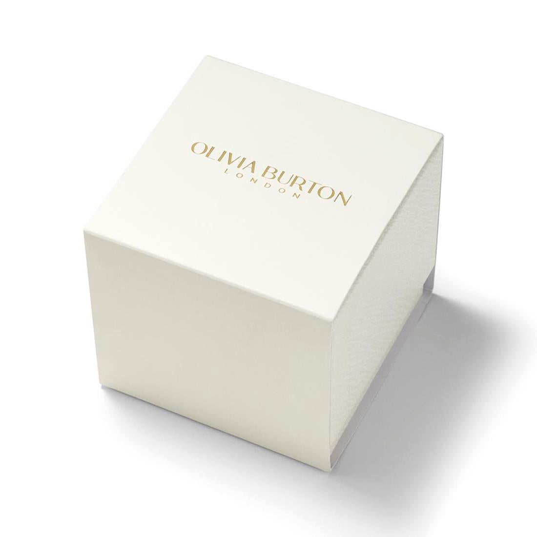 Olivia Burton Guilloche Carnation Gold Watch 24000041