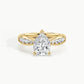 Yellow Gold, Pear, down view