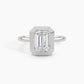 White Gold, Emerald, down view
