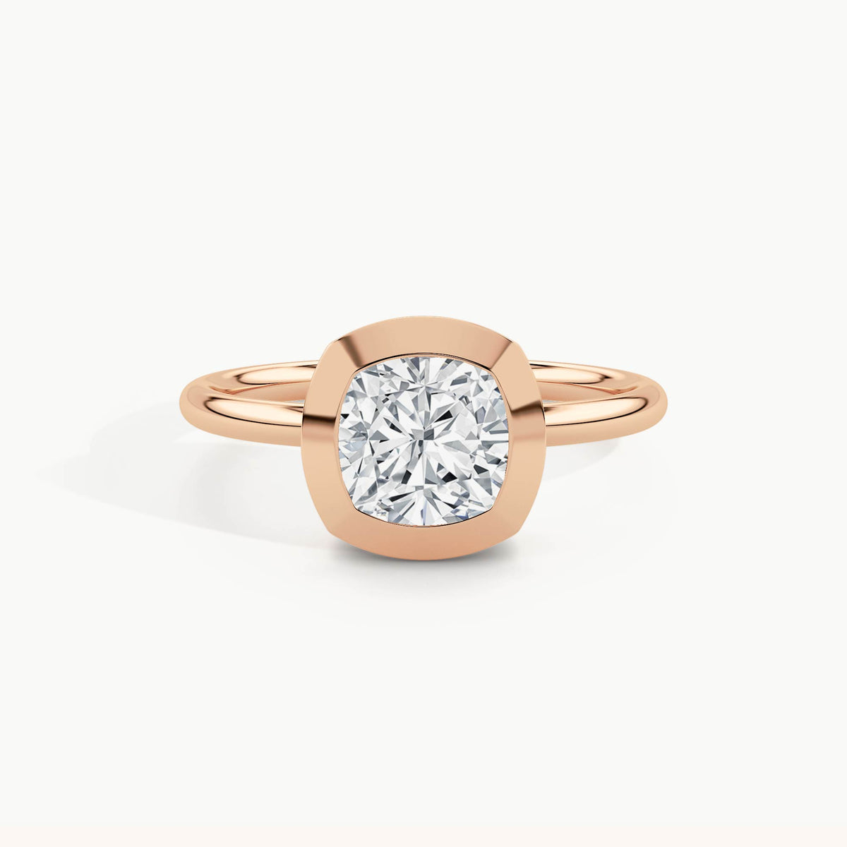 Rose Gold, Cushion, down view