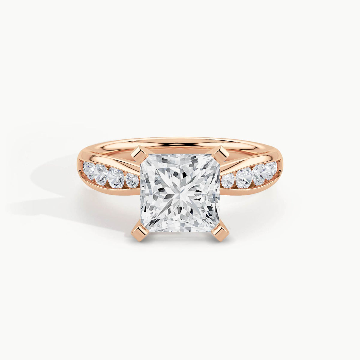 Rose Gold, Princess, down view