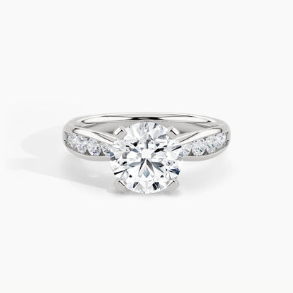 White Gold, Round, down view