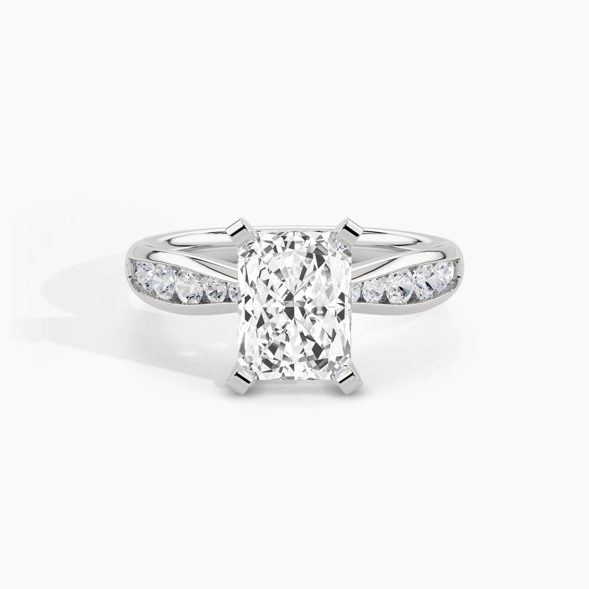 950 Platinum, Radiant, down view