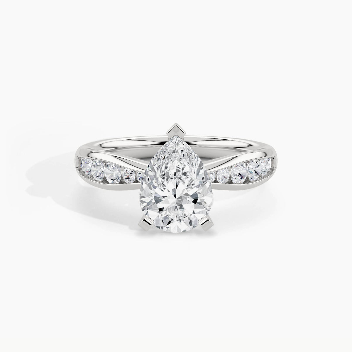 White Gold, Pear, down view