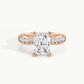Rose Gold, Radiant, down view