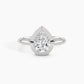 950 Platinum, Pear, down view