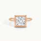 Rose Gold, Princess, down view