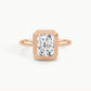 Rose Gold, Radiant, down view