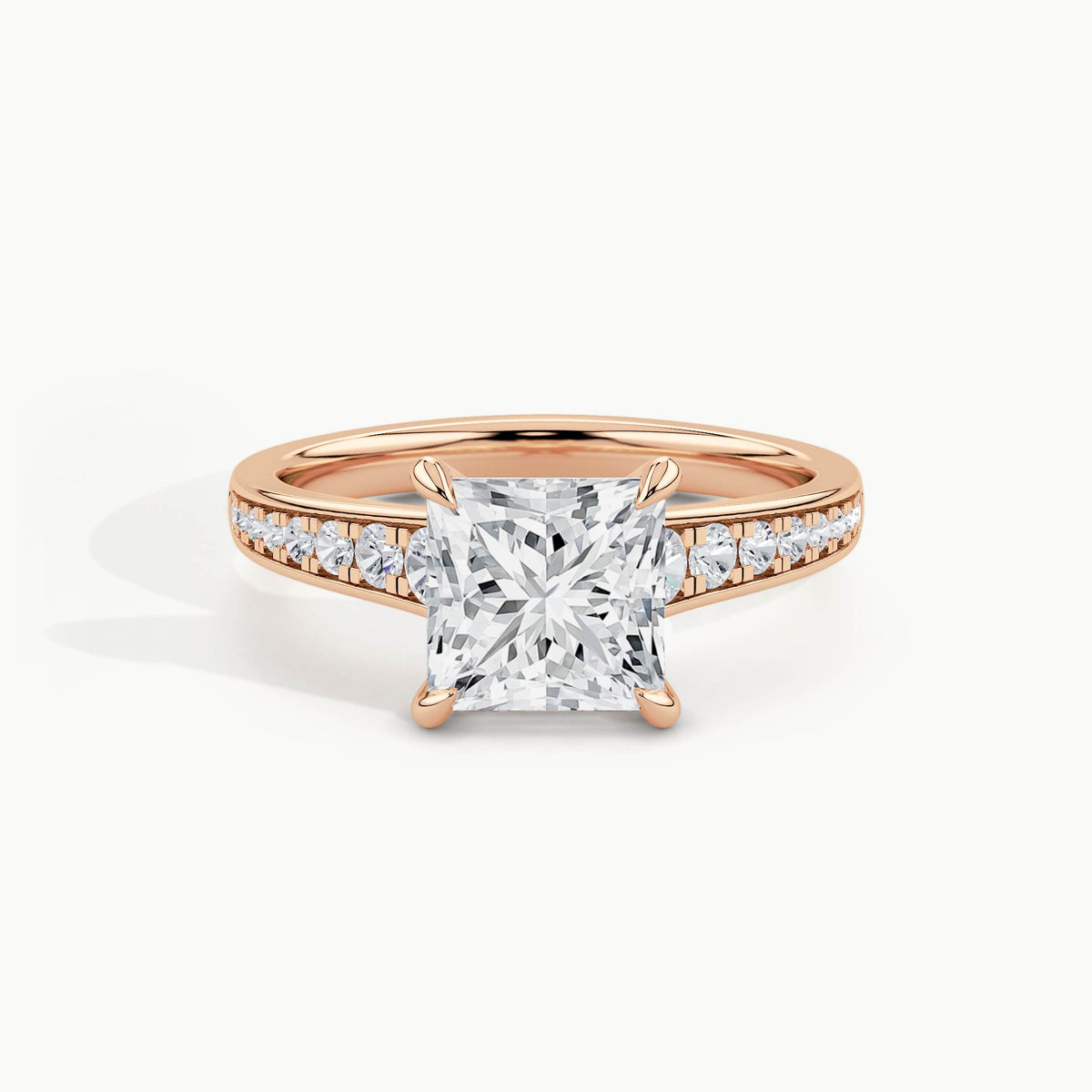 Rose Gold, Princess, down view