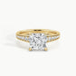 Yellow Gold, Princess, down view