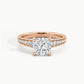 Rose Gold, Cushion, down view