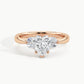 Rose Gold, Heart, down view