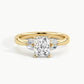 Yellow Gold, Radiant, down view