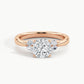 Rose Gold, Cushion, down view