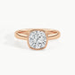 Rose Gold, Cushion, down view