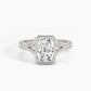 950 Platinum, Radiant, down view