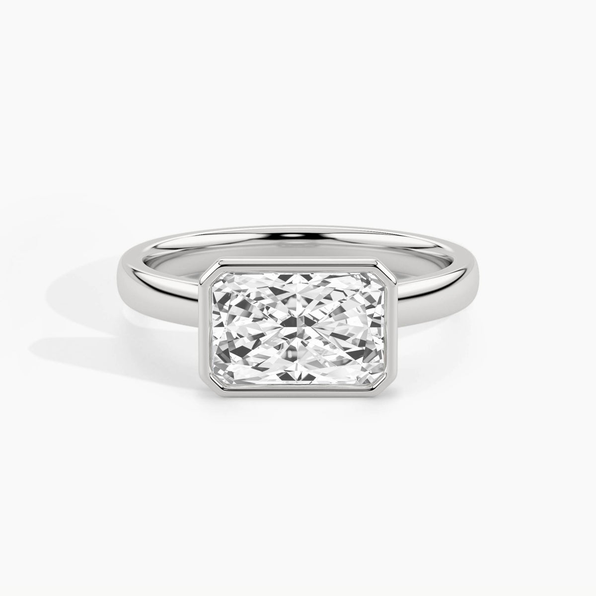 950 Platinum, Radiant, down view