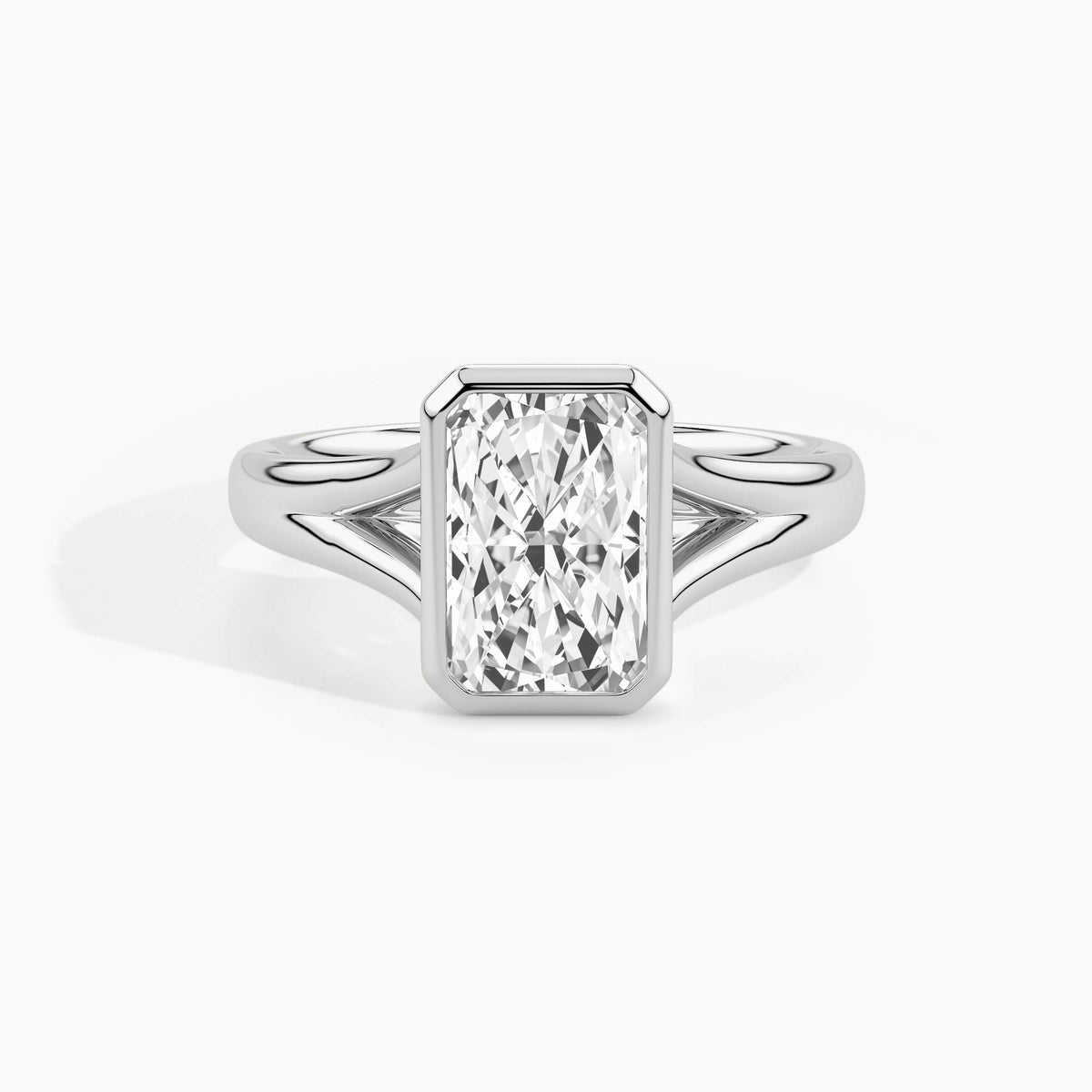 950 Platinum, Radiant, down view