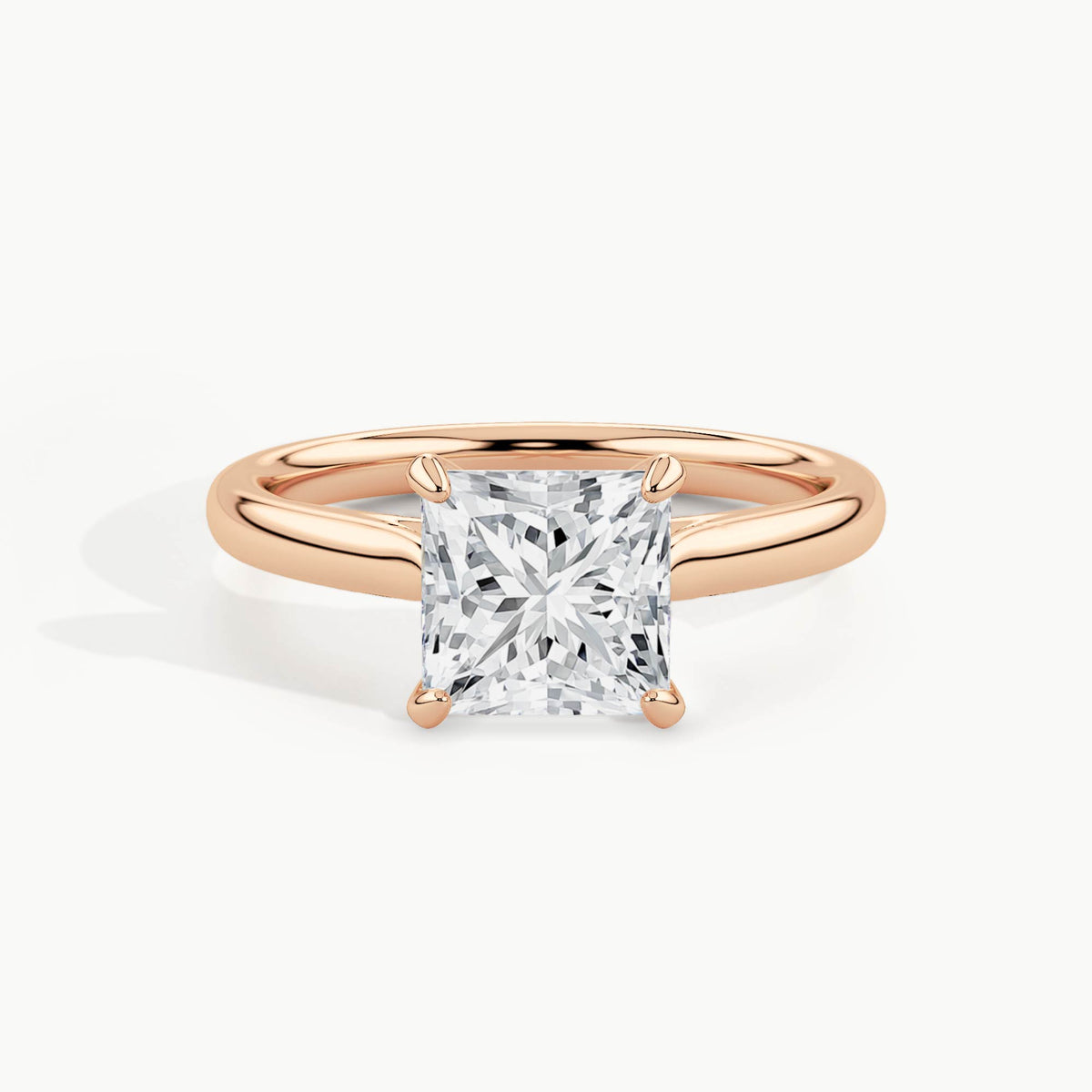 Rose Gold, Princess, down view