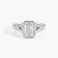 White Gold, Emerald, down view