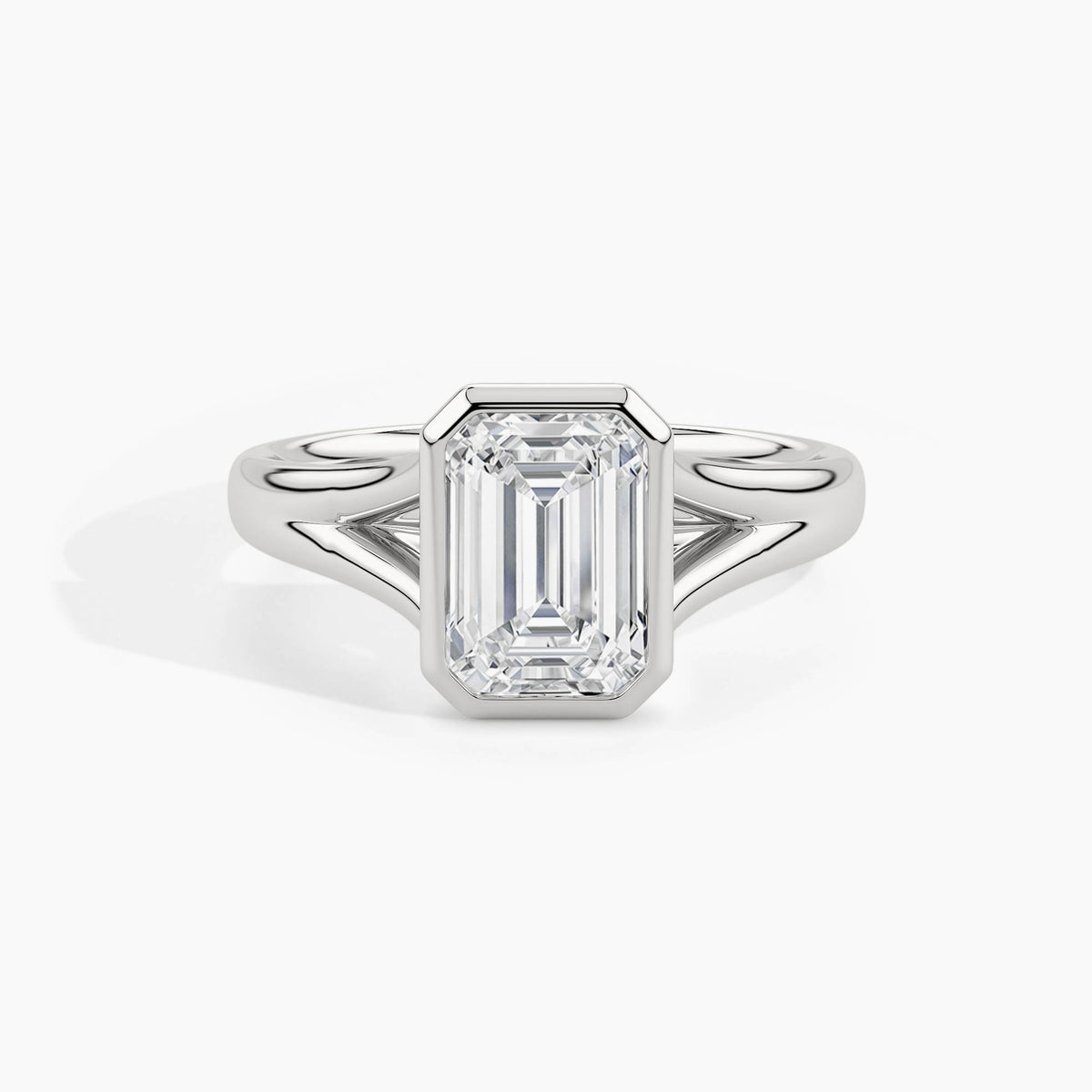 White Gold, Emerald, down view