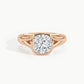 Rose Gold, Cushion, down view