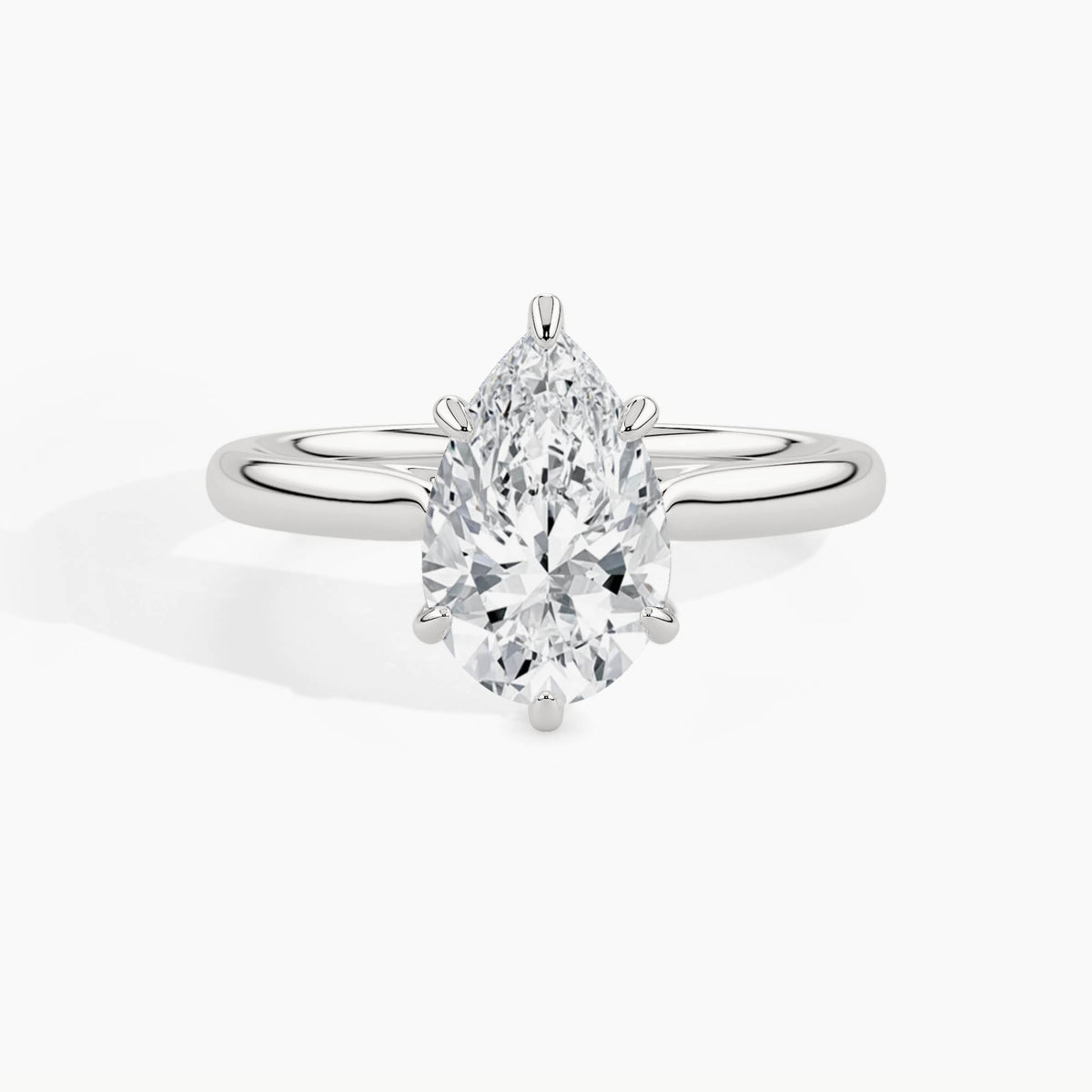 950 Platinum, Pear, down view
