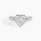 White Gold, Heart, down view