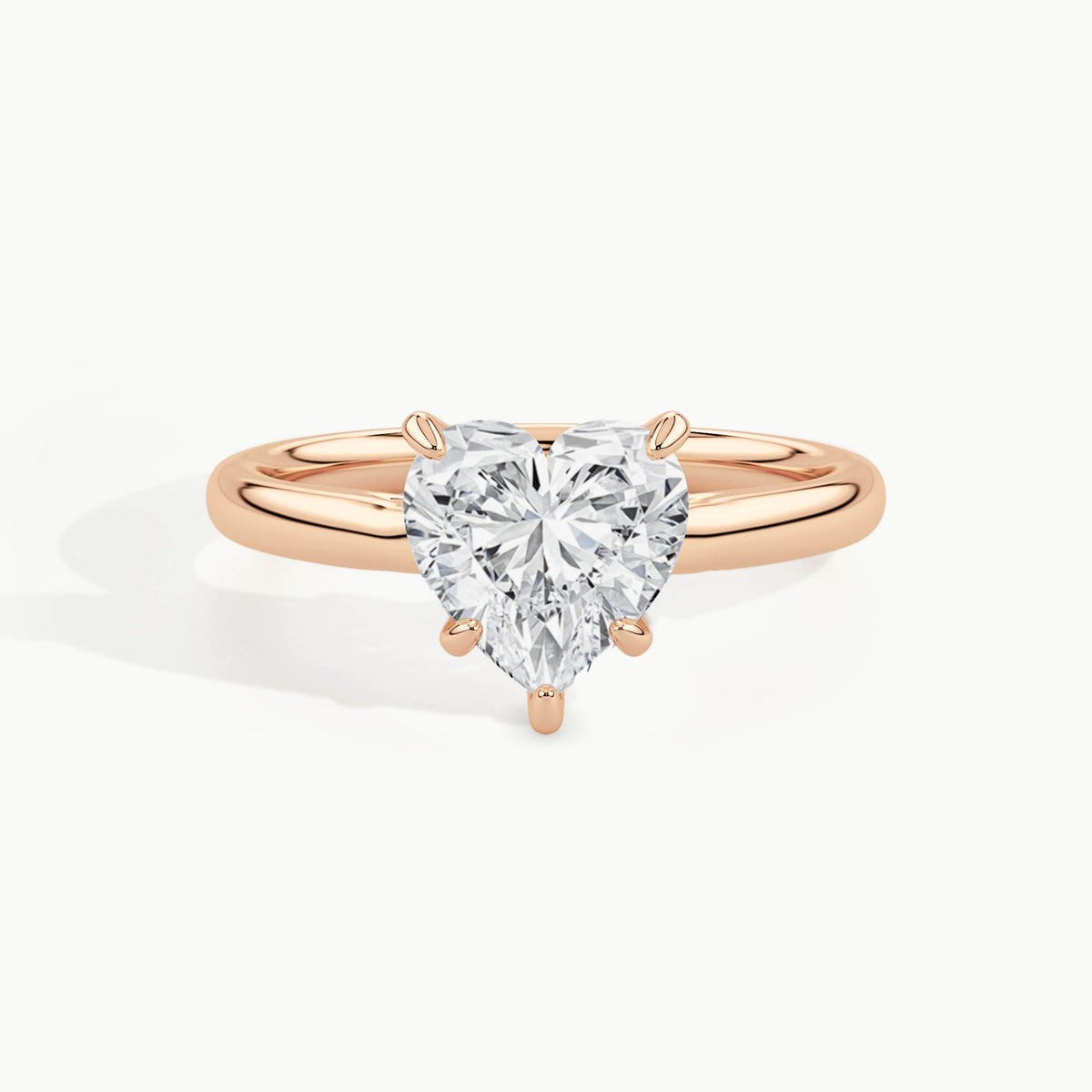 Rose Gold, Heart, down view