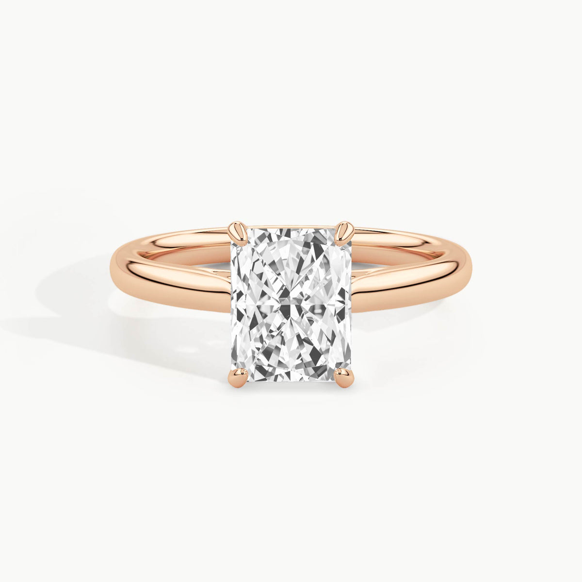 Rose Gold, Radiant, down view