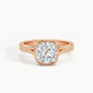 Rose Gold, Cushion, down view