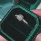 Pre-Owned 18ct White Gold & Diamond Engagement Ring - Size K